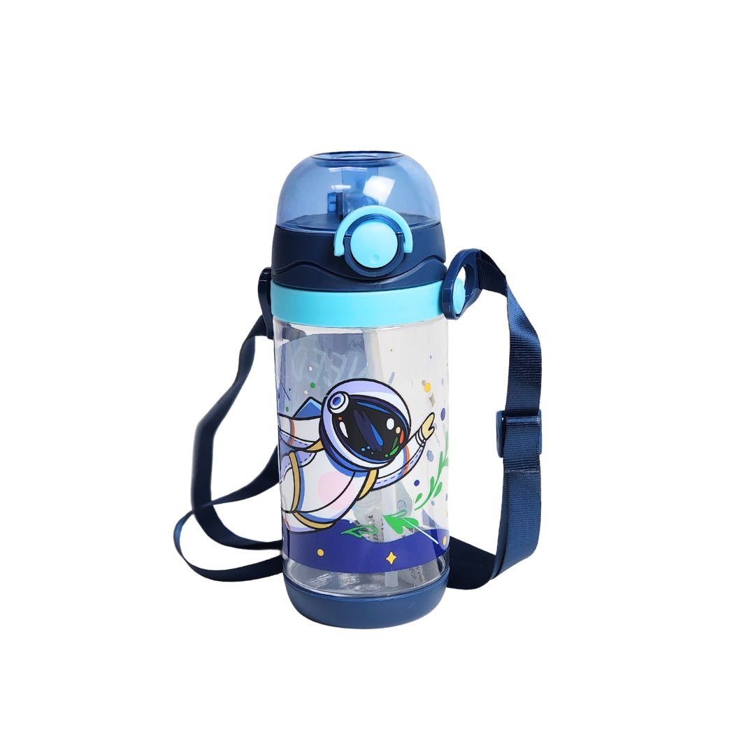 Space Printed Water Bottle For Kids