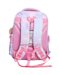 ZHM Children's School Bag Waterproof Lightweight Backpack (Pink) (3118)
