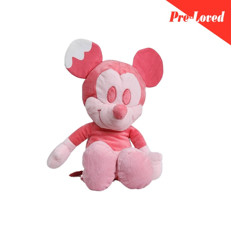 Pink Mickey Soft Stuff Toy 29x35 Premium Pre Loved