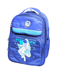 Astronaut design Backpack For Kids 16 Inches (948) (Blue) (Deal)
