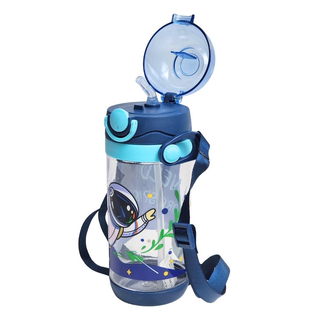 Space Printed Water Bottle For Kids