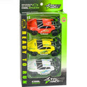 Strong Racing Cool Designed Toy Car Set For Kids - Pack Of 3