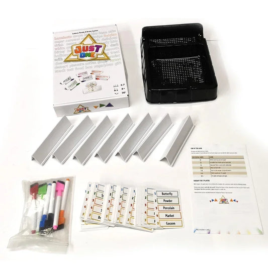Just One – White Box Edition Cooperative Word-Guessing Party Game