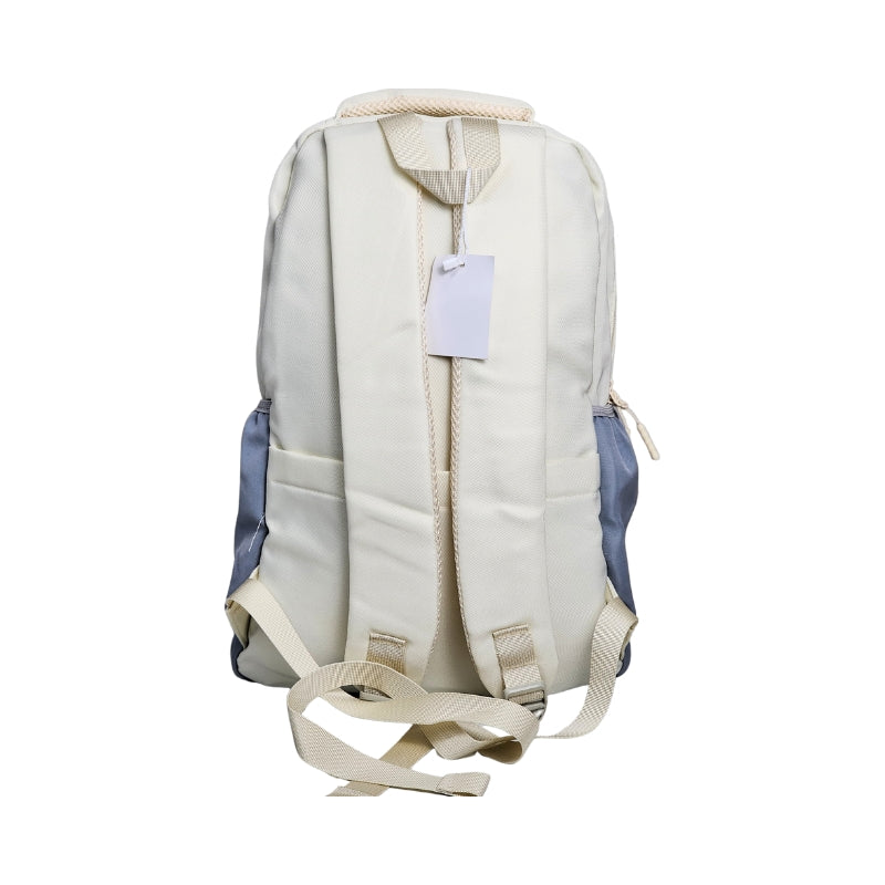 Spacious School Bag For Kids - 16 inches (959) - Off-White