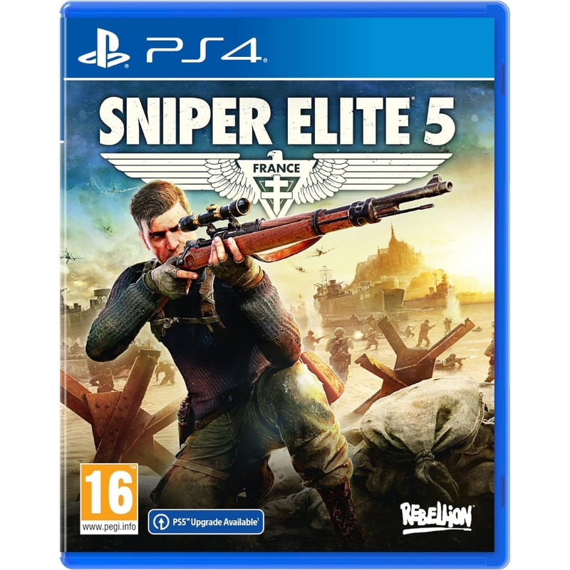 Sniper Elite 5 Game For PS4- PS5