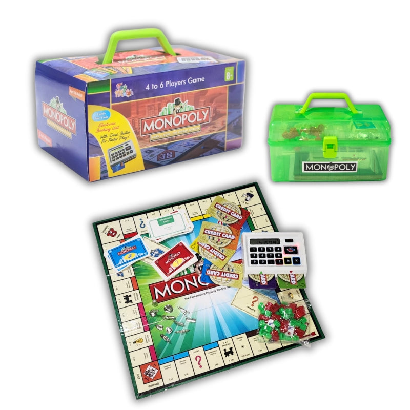 Monopoly Revolution Board With Creditcard Machine - Electronic Banking Toy For Kids