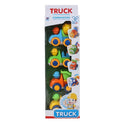 Friction Powered Construction Truck Toy - Pack Of 4