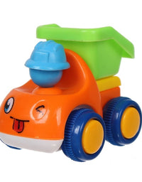 Friction Powered Construction Truck Toy - Pack Of 4
