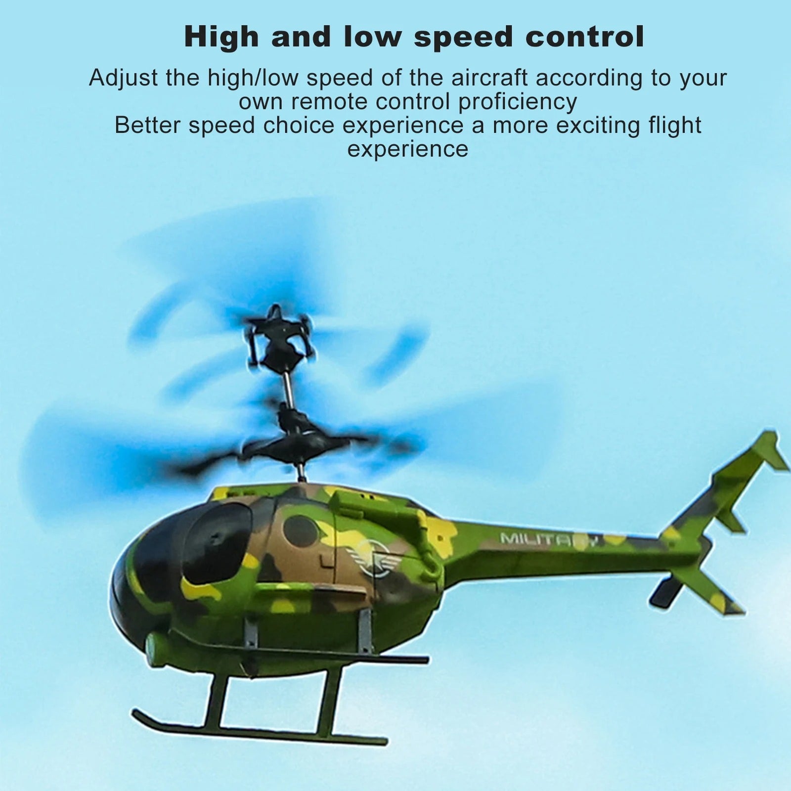 Remote Controlled Helicopter for High-Flying Adventures Green