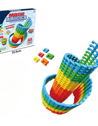Magz-Bricks 60 Piece Magnetic Building Puzzle Set For Kids
