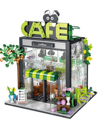 Lego Coffee Shop Building Bricks Toy For Kids (589 Pcs)
