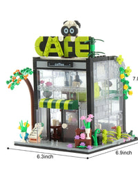 Lego Coffee Shop Building Bricks Toy For Kids (589 Pcs)
