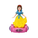 Balanced Snow White Hoverboard With Rotation, 3D Lights And Music Toy For Kids