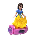 Balanced Snow White Hoverboard With Rotation, 3D Lights And Music Toy For Kids