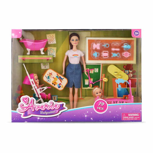 Averie Fashion Doll House 19 Pcs