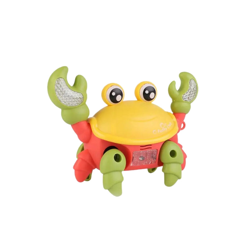 Electric Crawling Crab With Light & Music Toy For Kids