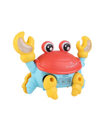 Electric Crawling Crab With Light & Music Toy For Kids
