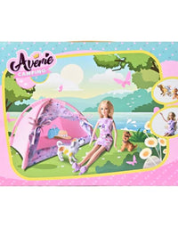 Averie Camping Doll With Three Dogs
