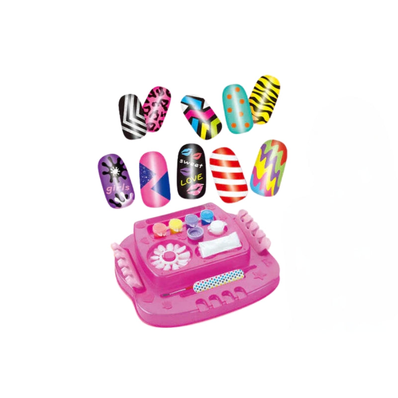 Nail Saloon Glitter Set For Girls