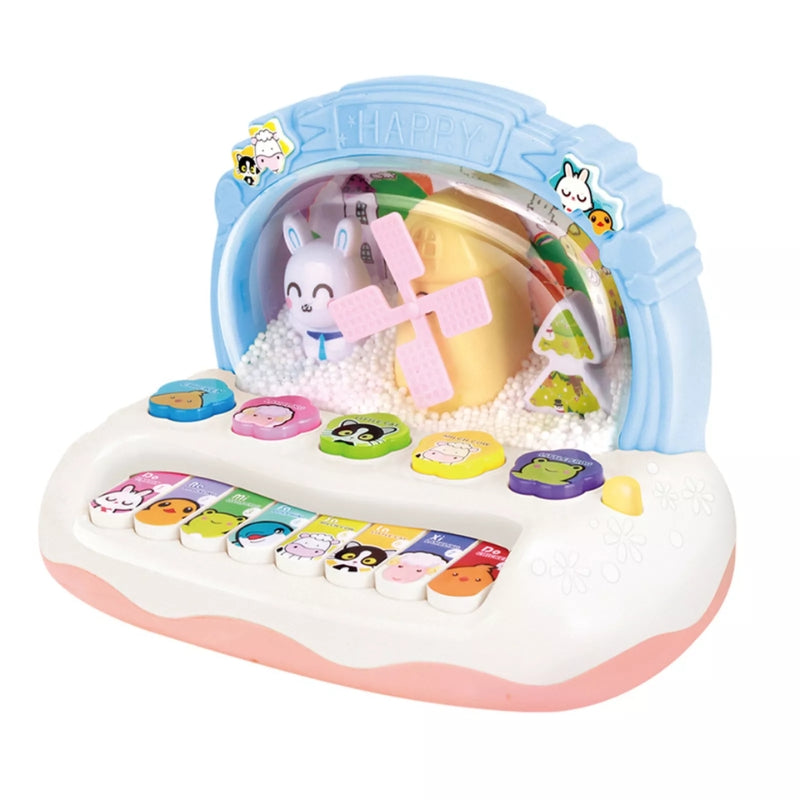 Cute Piano With Light & Sound Toy For Kids