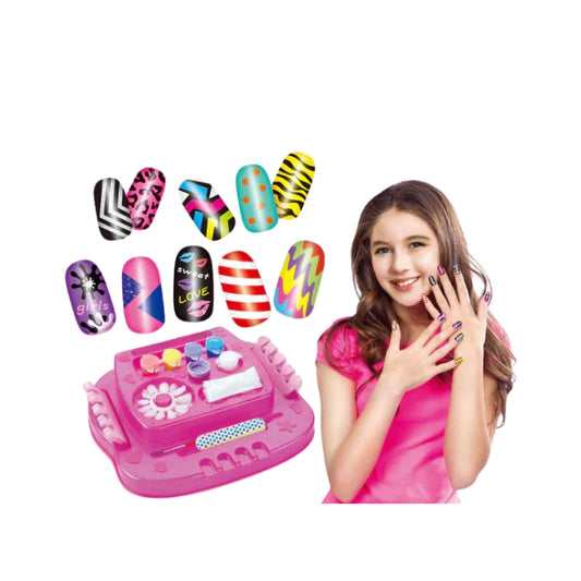 Nail Saloon Glitter Set For Girls