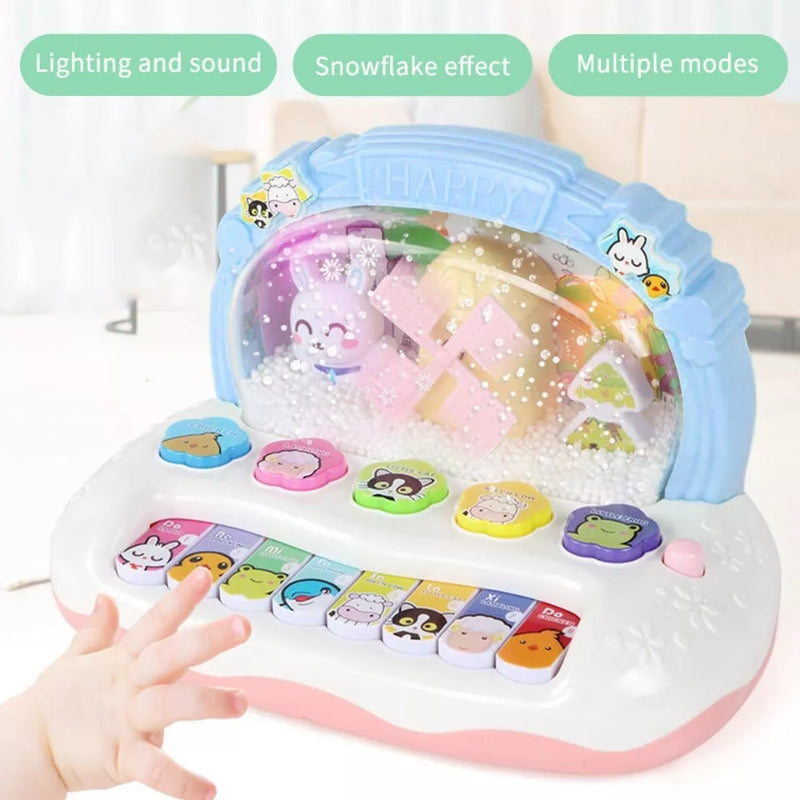 Cute Piano With Light & Sound Toy For Kids