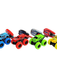 Hot Wheels Start Key Jeep Toy For Kids (4 Pcs)
