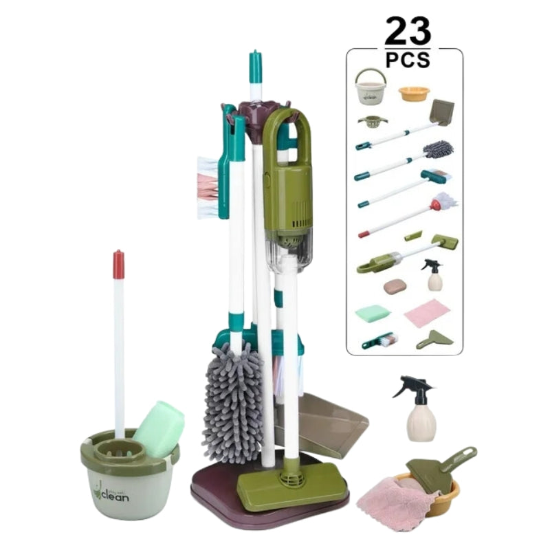 Home Cleaning Kit With Dust Collector Toy For Kids