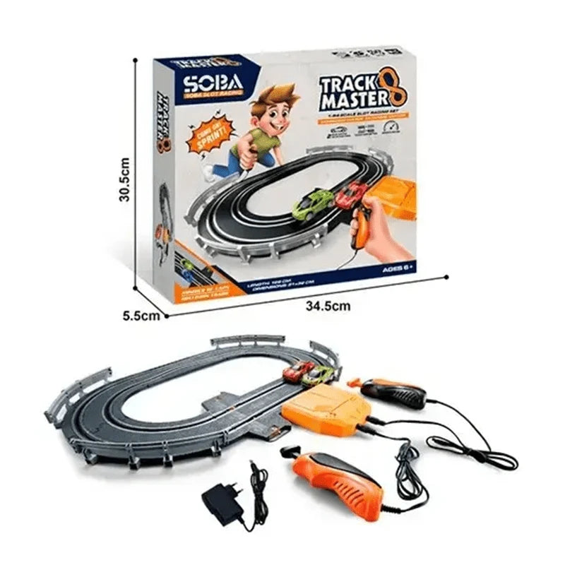 Attractive Slot Track Master Car Set Toy For Kids