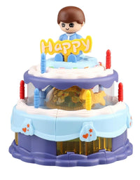 Electric Birthday Cake With Light & Music Toy For Kids
