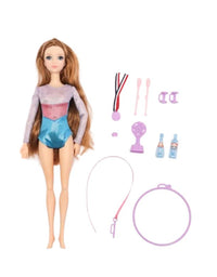 Sariel Doll With Gymnastics Equipment Toy For Girls
