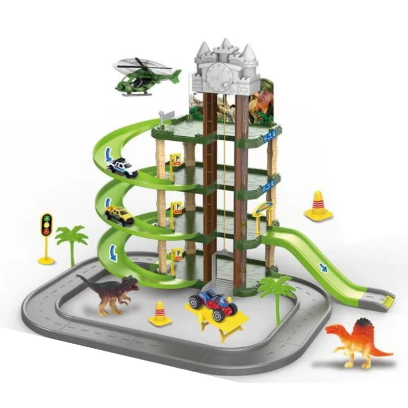 DIY Dinosaur Parking Lot Simulation Game For Kids Best Price In ...