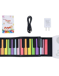 Rainbow Piano With 8 Different Tones Toy For Kids
