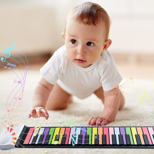 Rainbow Piano With 8 Different Tones Toy For Kids