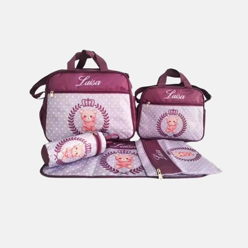 Baby Accessories Outing Bag Pack Of 4 For Unisex