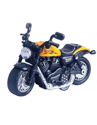 Alloy Metal Pull Back Die-Cast Bike Toy For Kids
