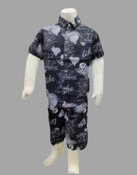 Baby Boy's Summer Outfit Short Sleeve Casual T-Shirt & Pant
