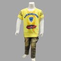 Stylish Car T-Shirt With Denim Pants For Boys