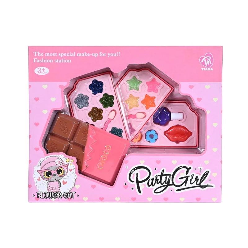 Chocolate Party Girl Make Up Kit For Girls