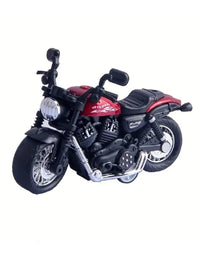 Alloy Metal Pull Back Die-Cast Bike Toy For Kids
