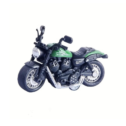 Alloy Metal Pull Back Die-Cast Bike Toy For Kids