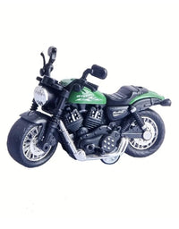 Alloy Metal Pull Back Die-Cast Bike Toy For Kids
