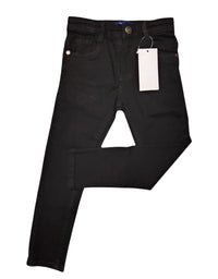 Slim-Fit Stretchable Black Jeans Pant For Kids
