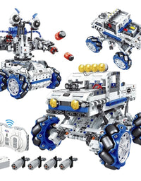 Lego 2 In 1  RC Transformation Monster Truck Robot Building Bricks Toy For Kids (1084 Pcs)
