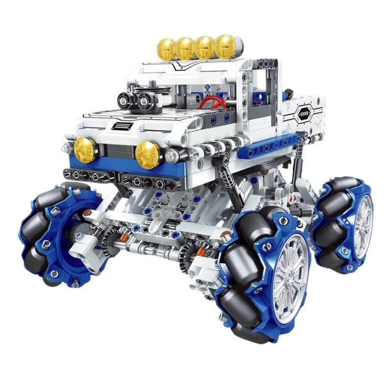 Lego 2 In 1  RC Transformation Monster Truck Robot Building Bricks Toy For Kids (1084 Pcs)