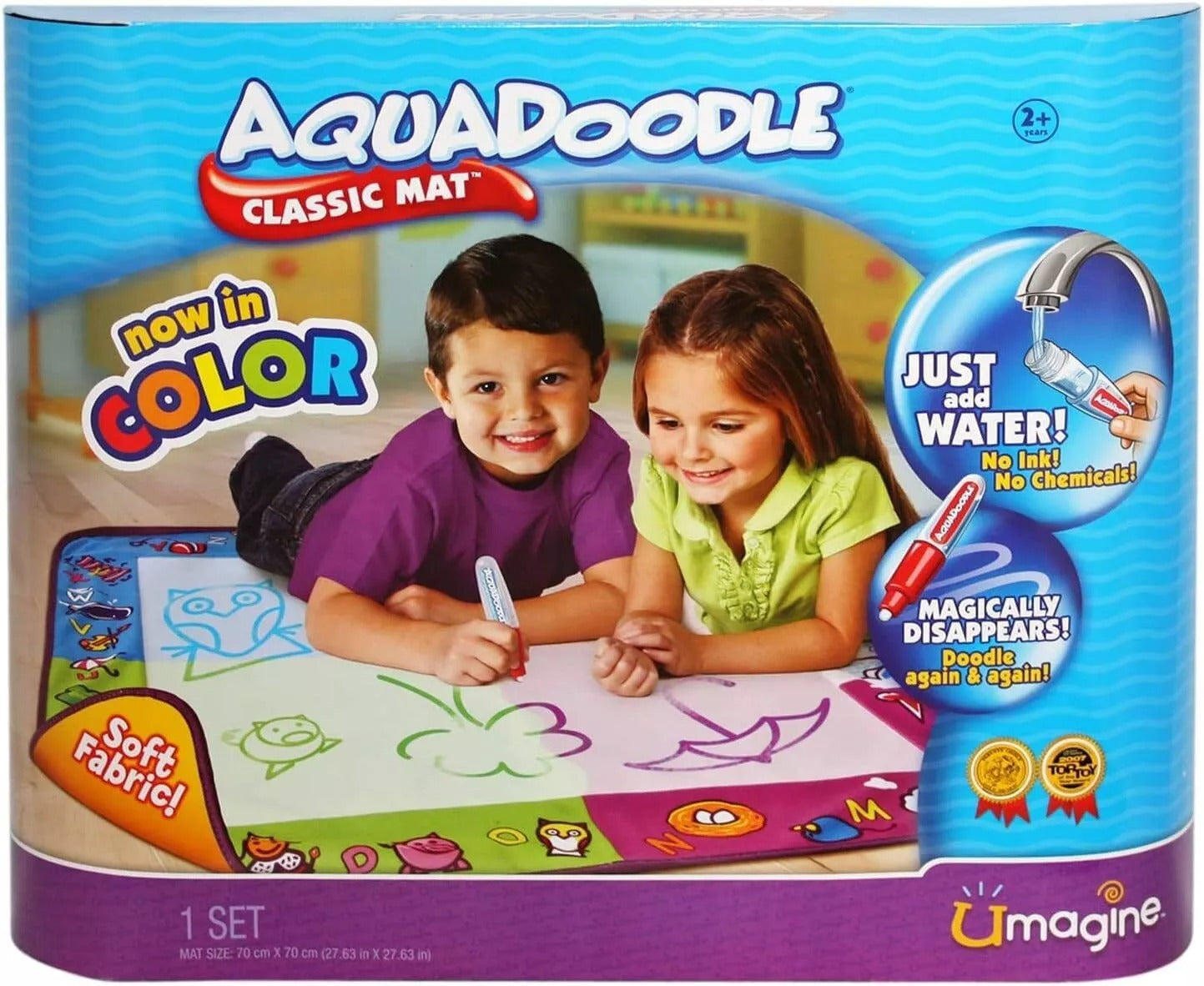 Aqua Doodle Deluxe Mat - Fun Water Drawing Play for Kids