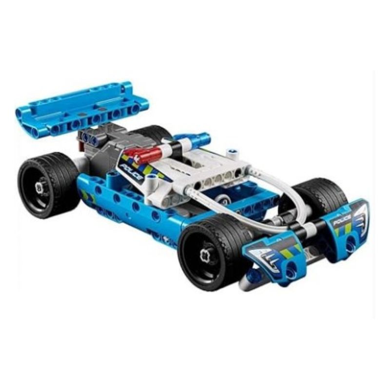 Race To The Rescue-Big Pursuit Police Brick Car For Endless Adventures