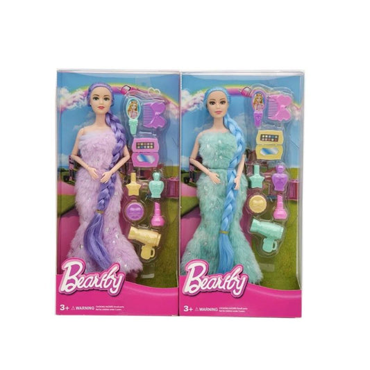 DreamHair Fashion Doll – Long-Hair Beauty with Articulated Joints and Glamorous Gown