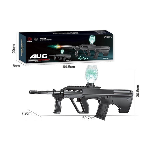 Electric Soft Water Bullet Gun – Rechargeable Tactical Blaster with 4 Bullet Modes