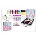 Glam Box – DIY Kids Makeup & Nail Art Set with Storage Case